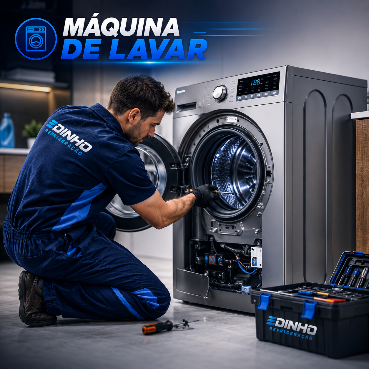 Serviço realizado por Edinho Refrigeração